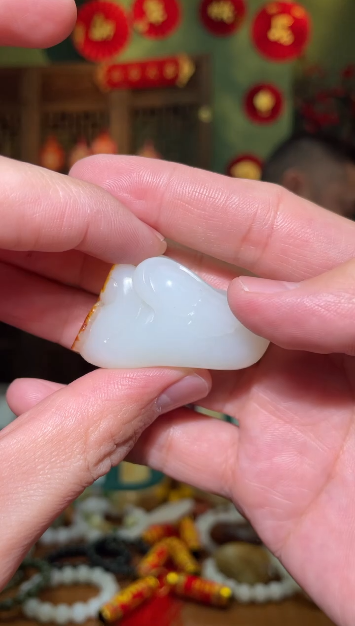 【闪购商品】和田玉吊坠(不含链)未镶嵌鹅如意