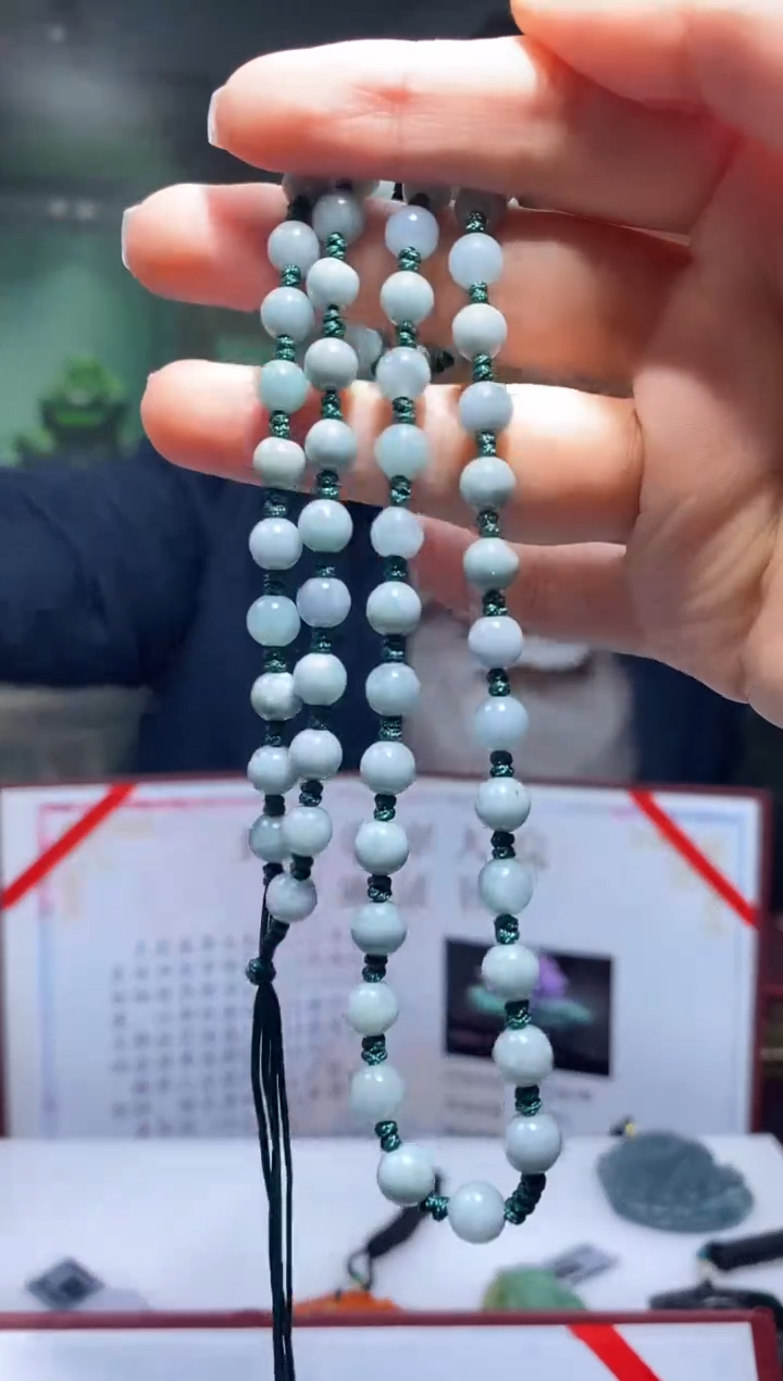 未镶嵌定制翡翠KK翡翠毛货吊坠-18