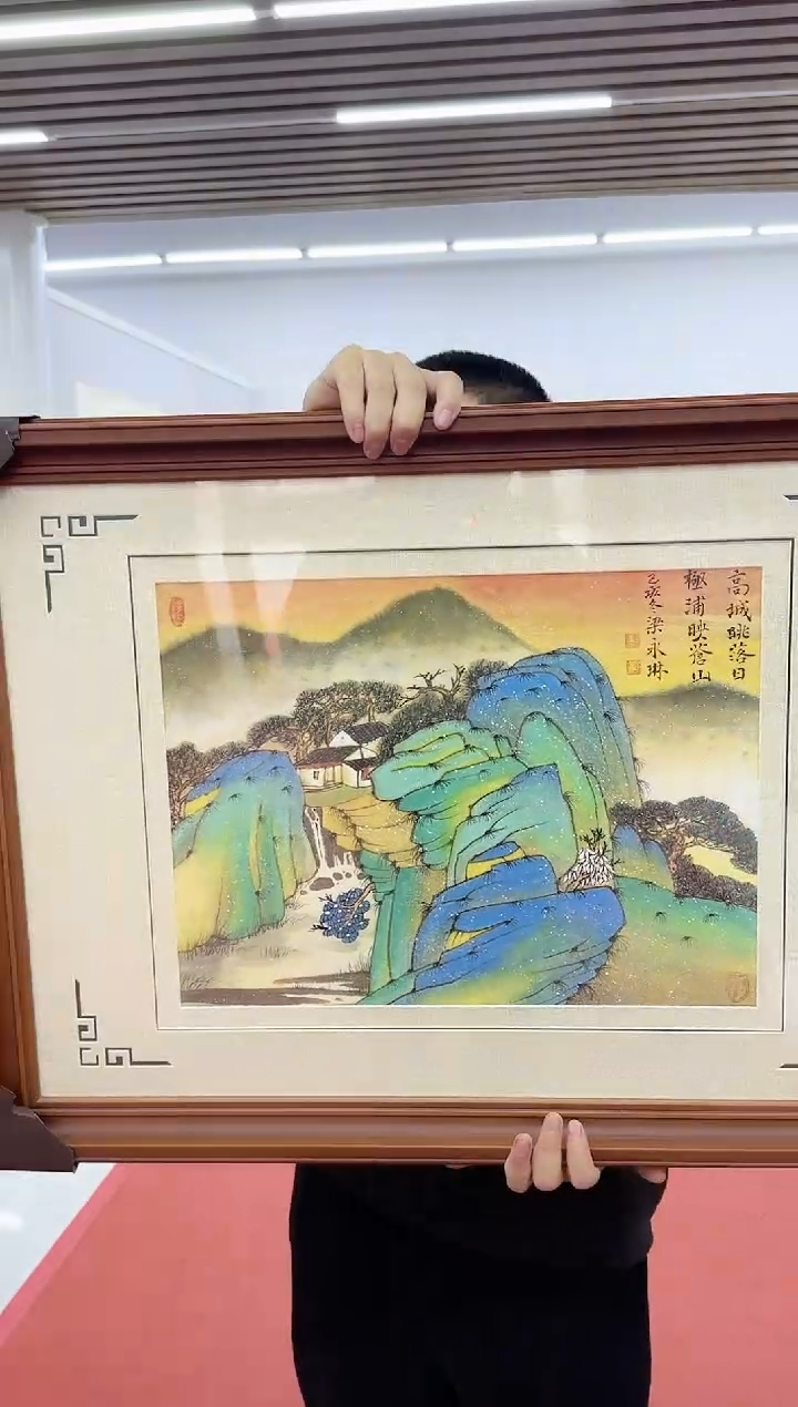 国画梁老师作品分享