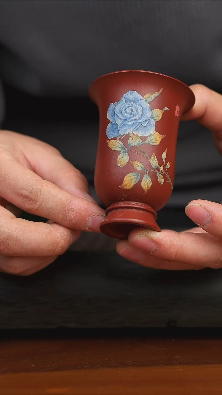 【闪购商品】紫砂茶壶宜兴紫砂蓝色妖姬