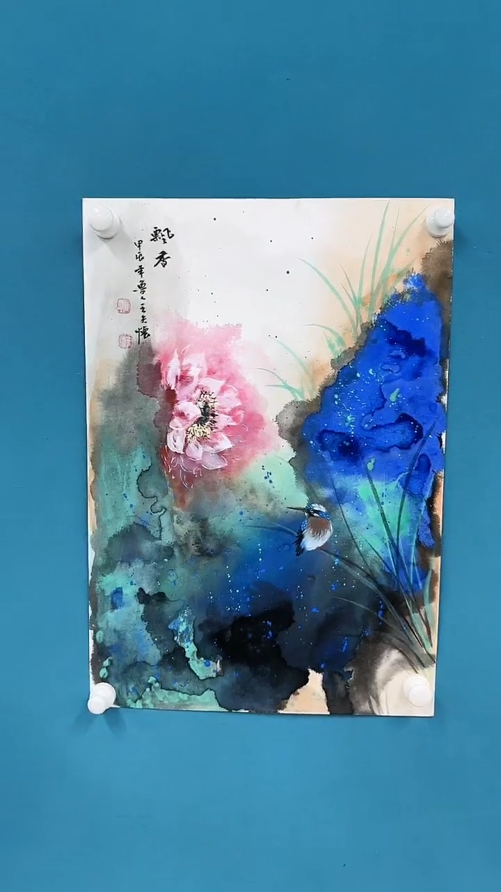 【闪购商品】国画3.6-甄选-王夫怀-四尺三开-09