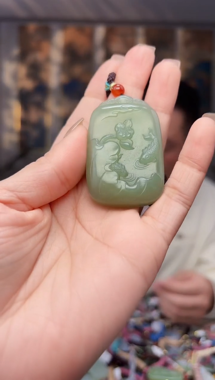 【闪购商品】和田玉挂件未镶嵌拍一发一