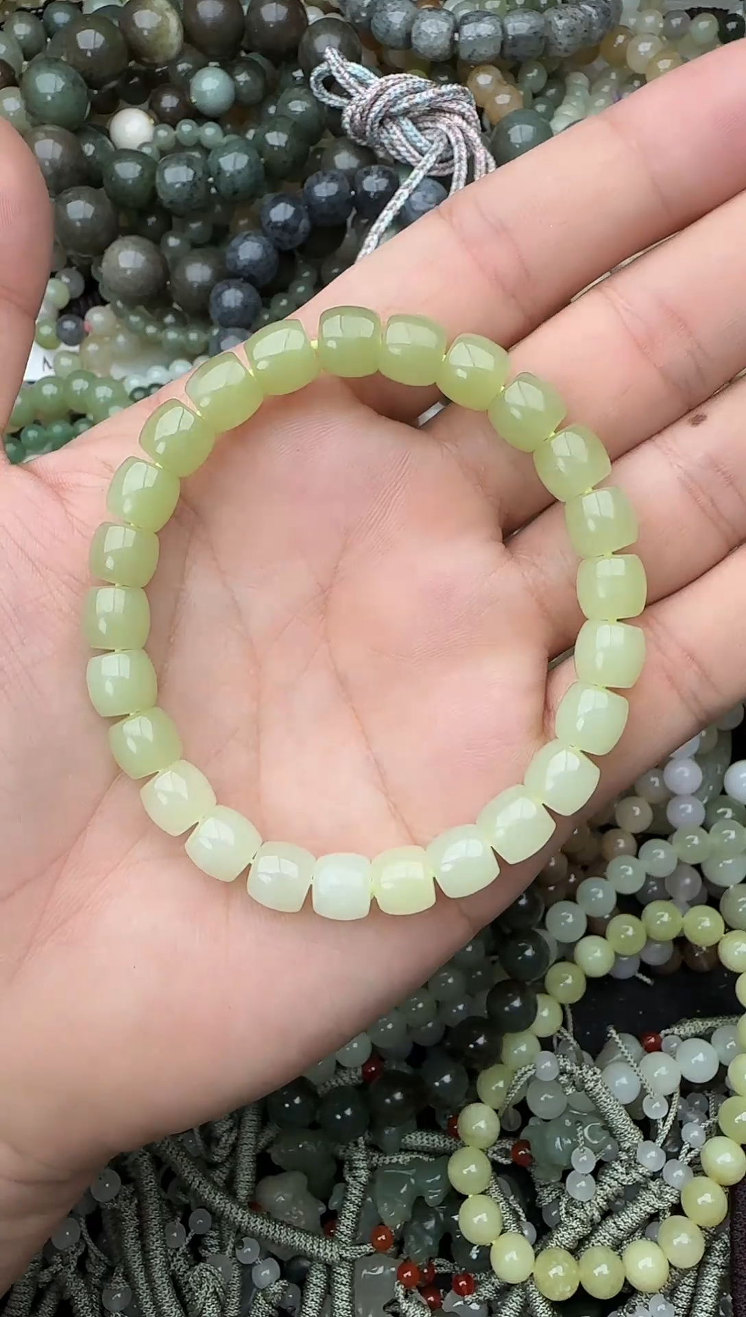 颈饰未镶嵌和田玉拍一发一