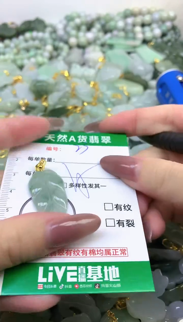 颈饰未镶嵌翡翠纯天然缅甸A货翡翠