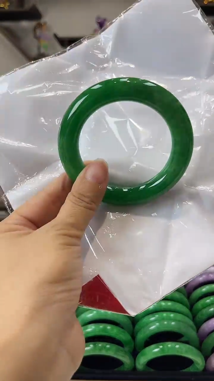 【闪购商品】砖雕闪25 圈口58 独货手镯