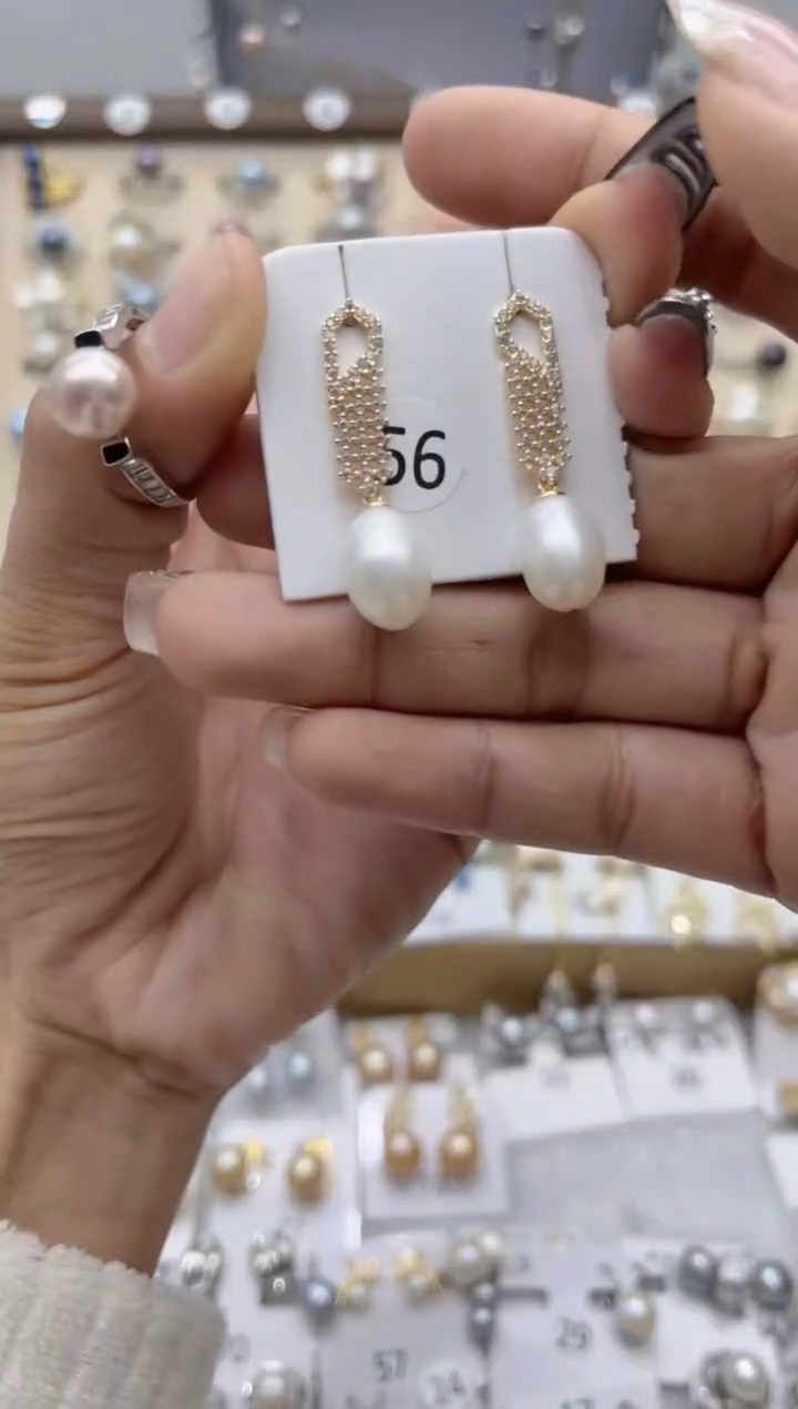 【闪购商品】淡水珍珠戒指合金46