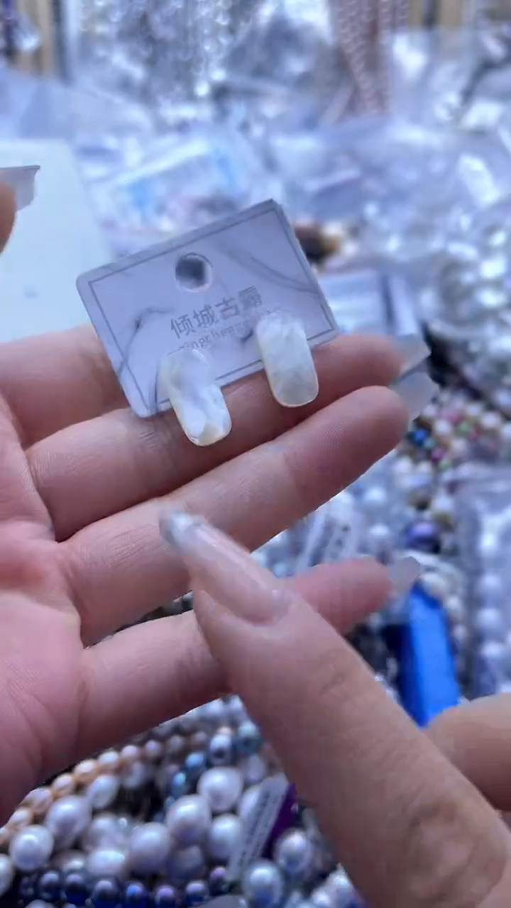 【闪购商品】淡水珍珠耳饰未镶嵌797