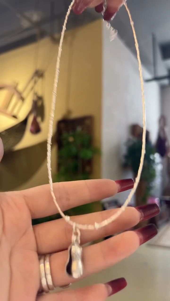 无925银谷**子项链