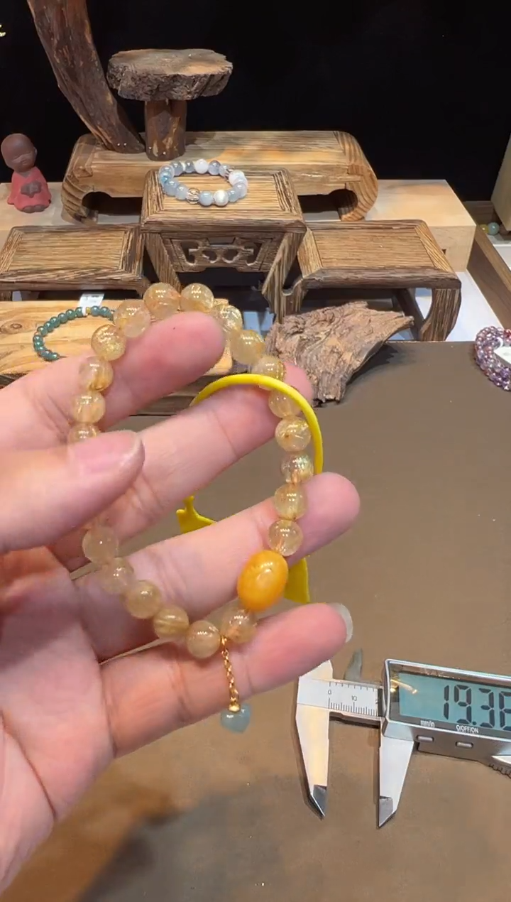 水晶手链未镶嵌手饰@@E5786