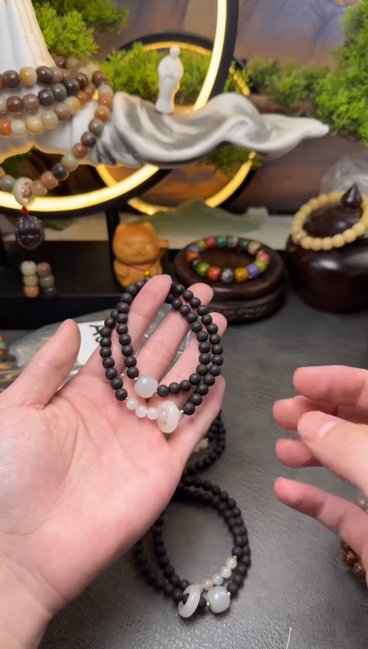 【闪购商品】降真香手串未镶嵌A692 降真香双圈和田