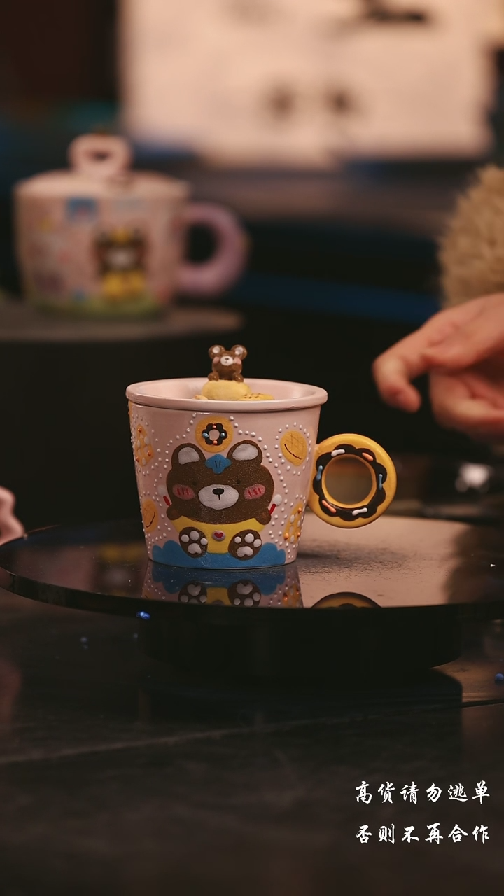 陶瓷景德镇可爱设计师款陶瓷 