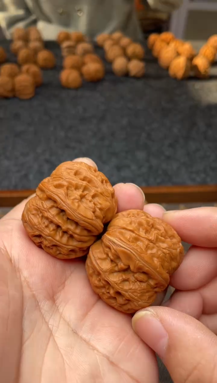 把件文玩核桃B  95号    40尺 元宝