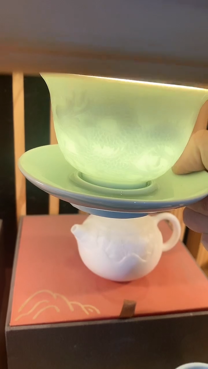 【闪购商品】瓷片陶瓷茶器孤品A0龙