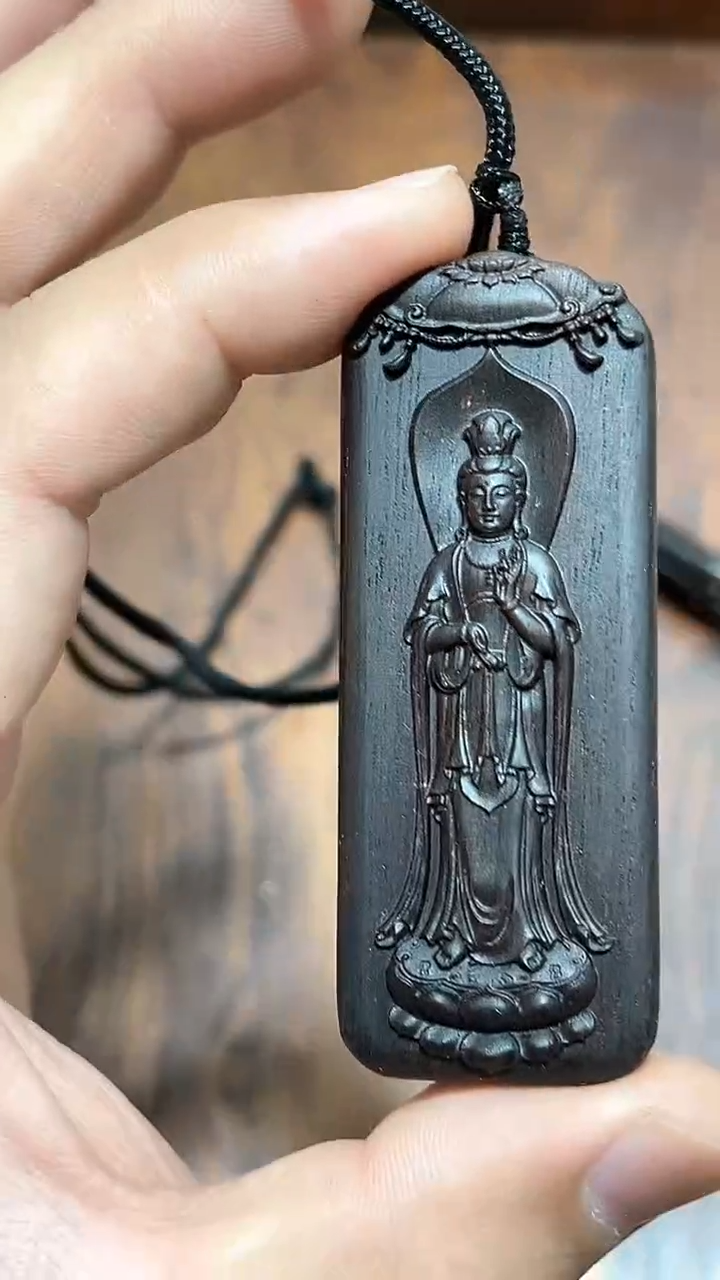 【闪购商品】檀香木精品推荐海南莺歌紫qn观音牌