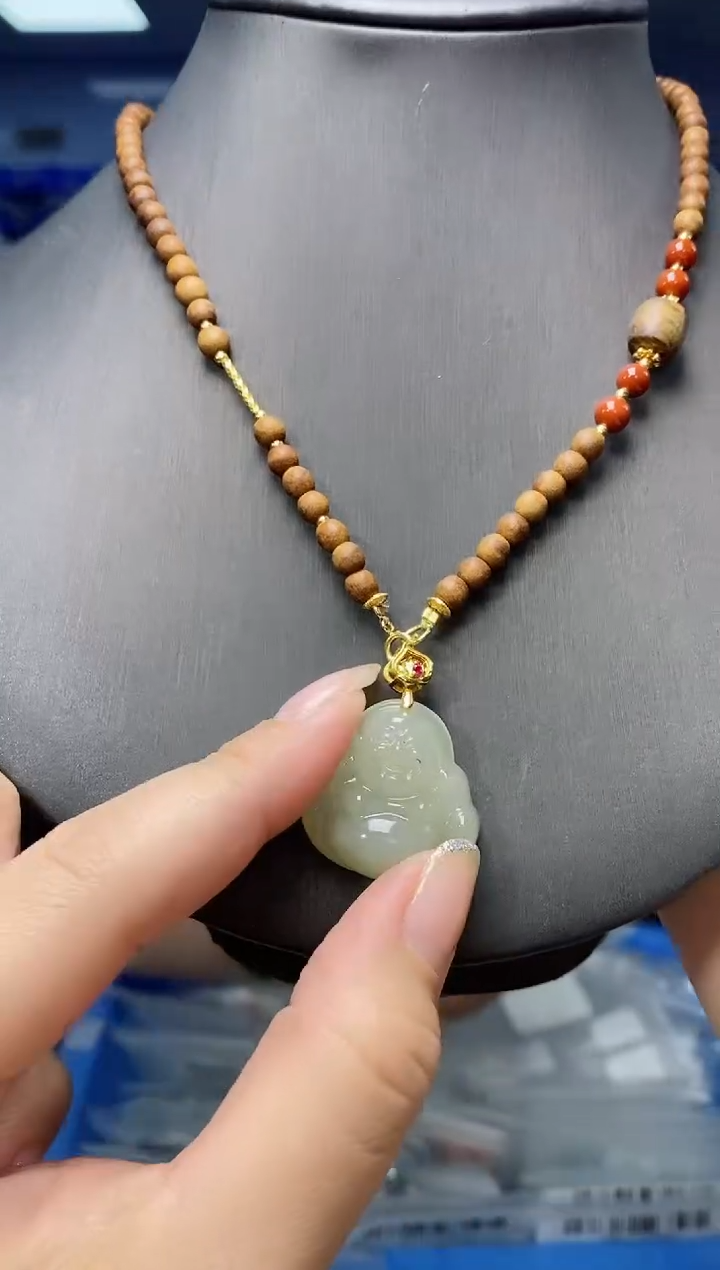 【闪购商品】和田玉颈饰未镶嵌CL7162
