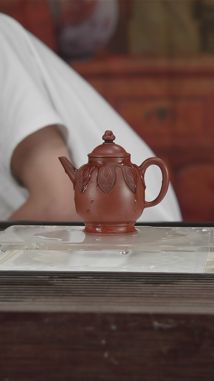 茶壶紫砂原矿紫砂壶独孔150CC119号