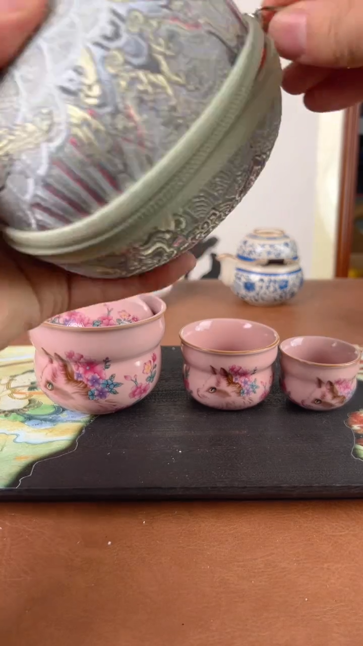 【闪购商品】便捷式旅行茶具快客