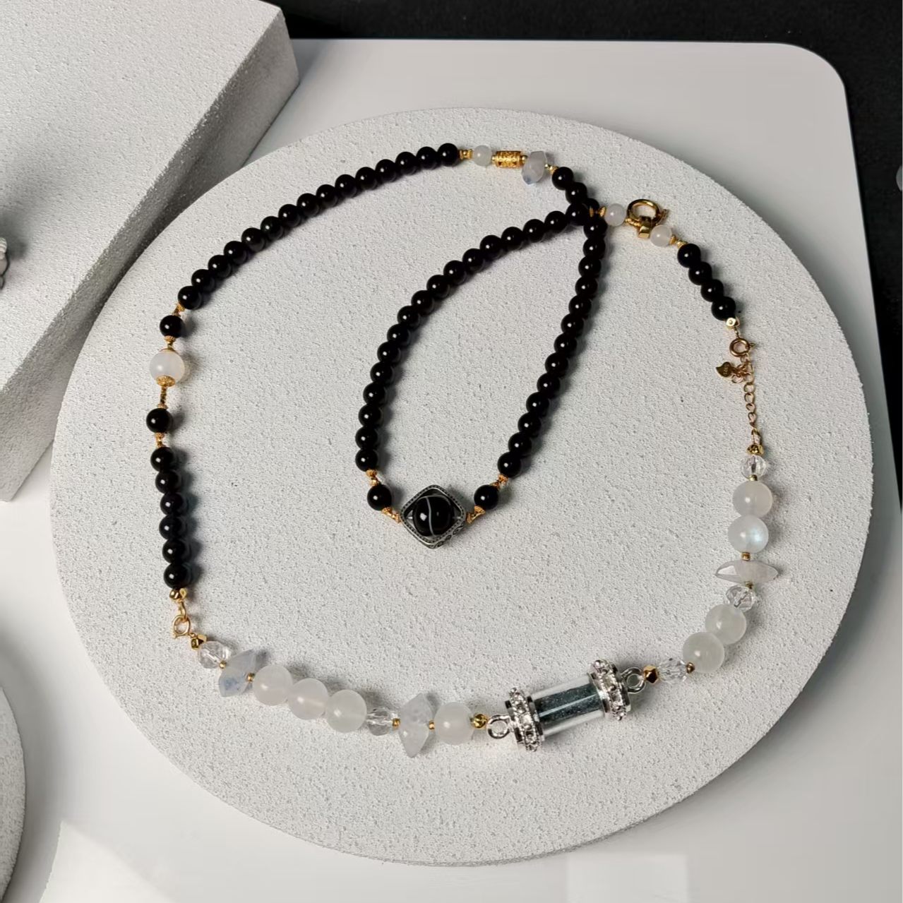 钨金玻璃项链 【印象吉祥】Z05352+55396项链