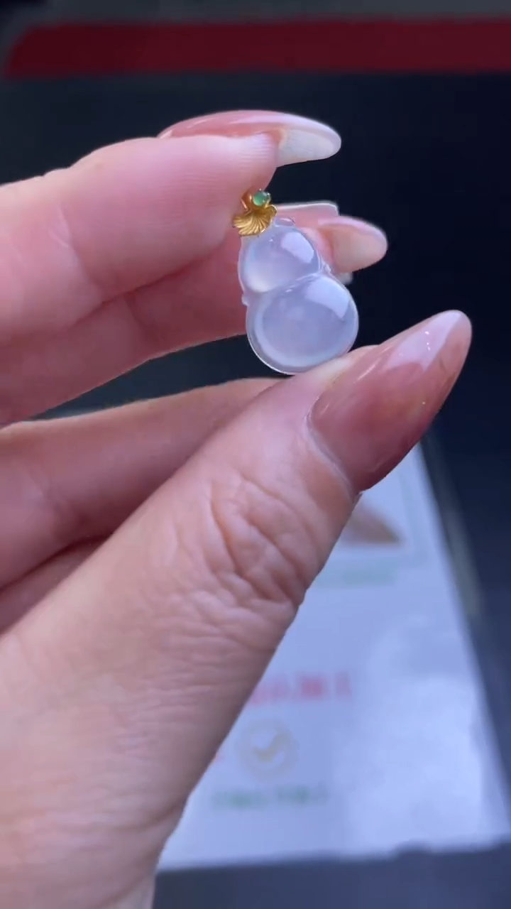 【闪购商品】翡翠颈饰18K金镶嵌颈饰