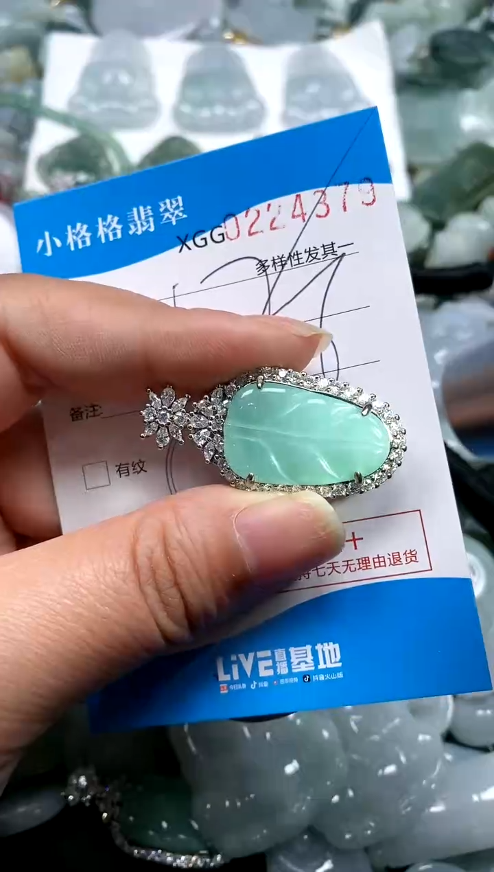 【闪购商品】翡翠颈饰未镶嵌闪购商品0224379