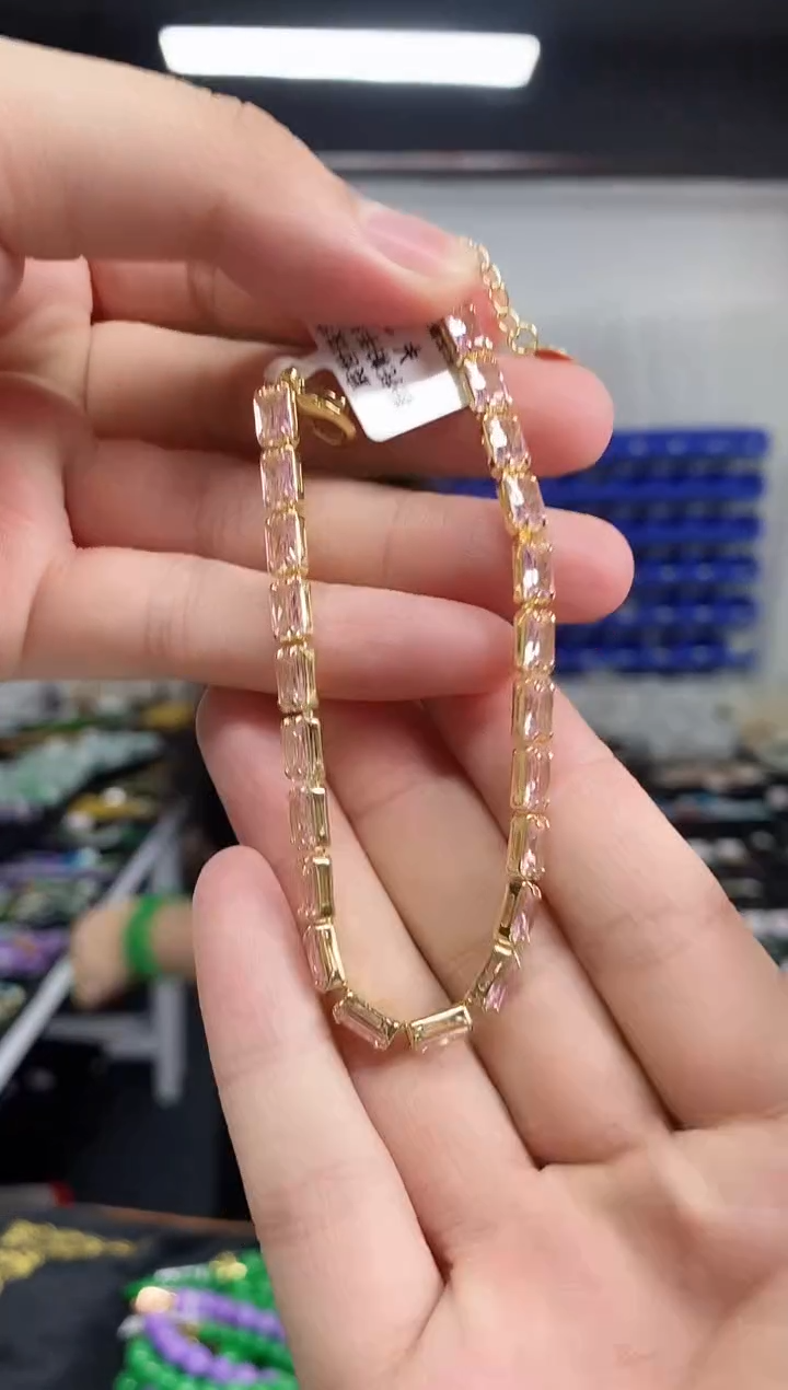 未镶嵌手串托帕石闪购链接 多样性发其一颜色微差