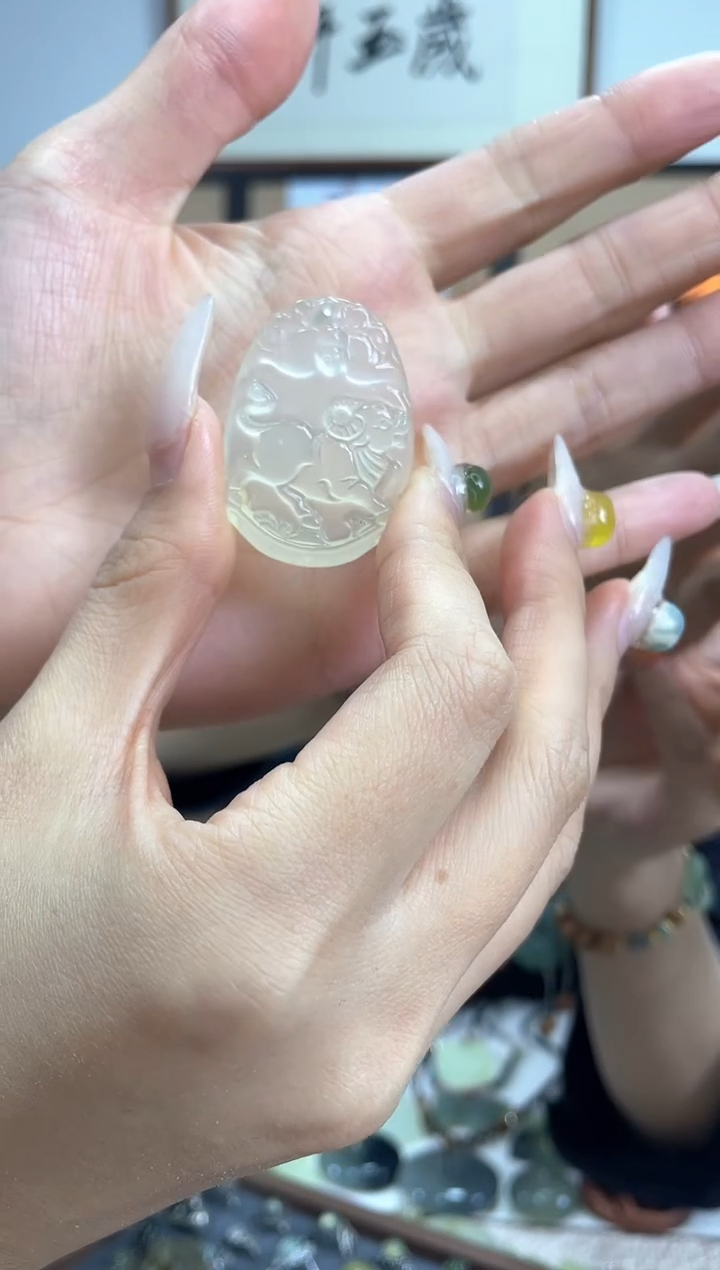 【闪购商品】岫玉牛牌未镶嵌多样性发货其中发一