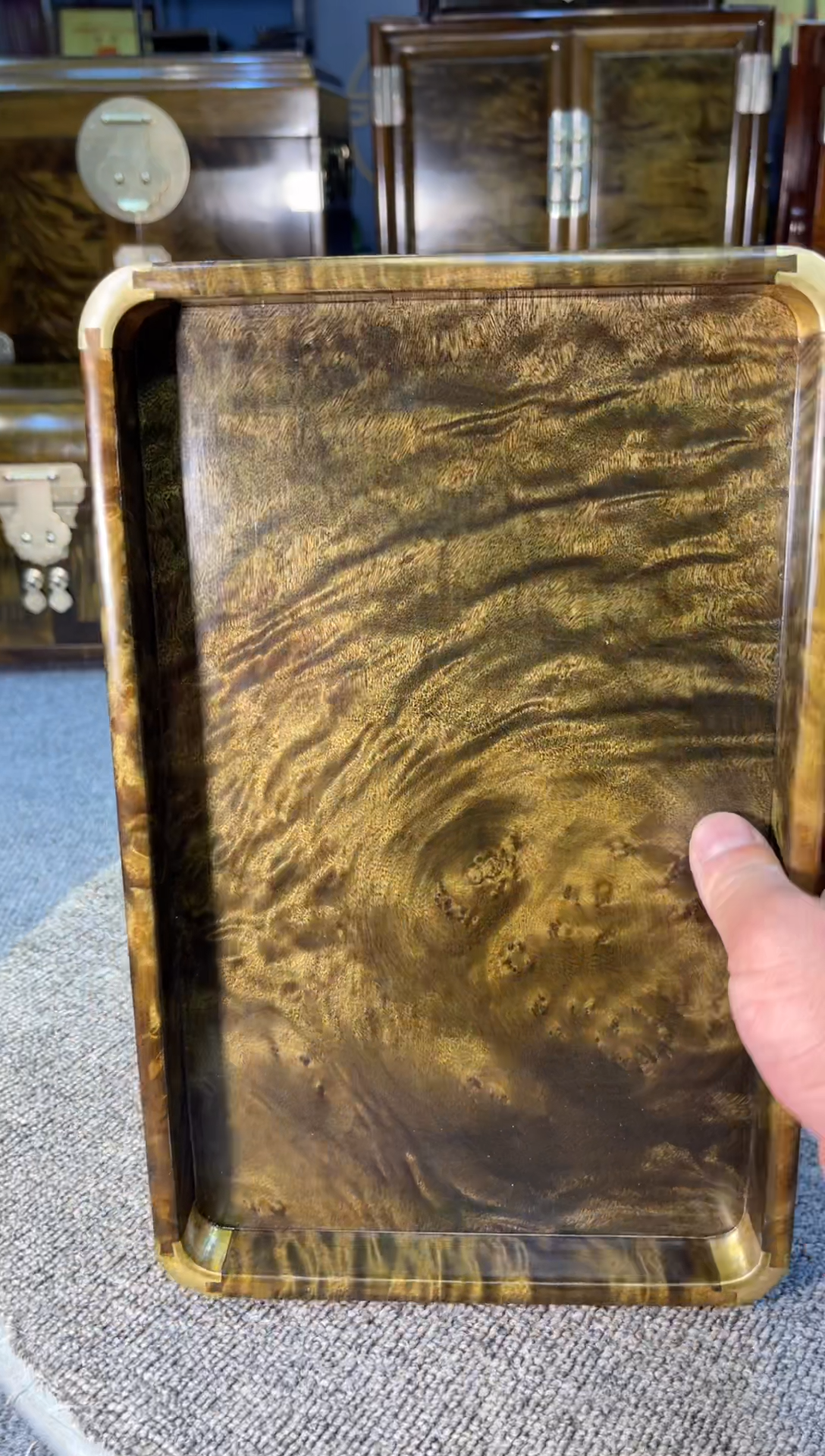 【闪购商品】乌木类成套家具托盘  42