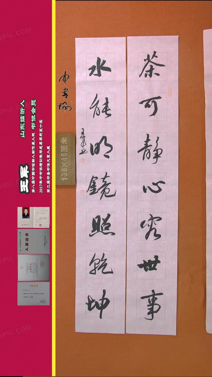 【闪购商品】书法107王军书法作品