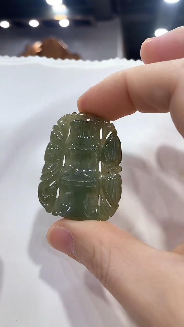 吊坠(不含链)未镶嵌翡翠11