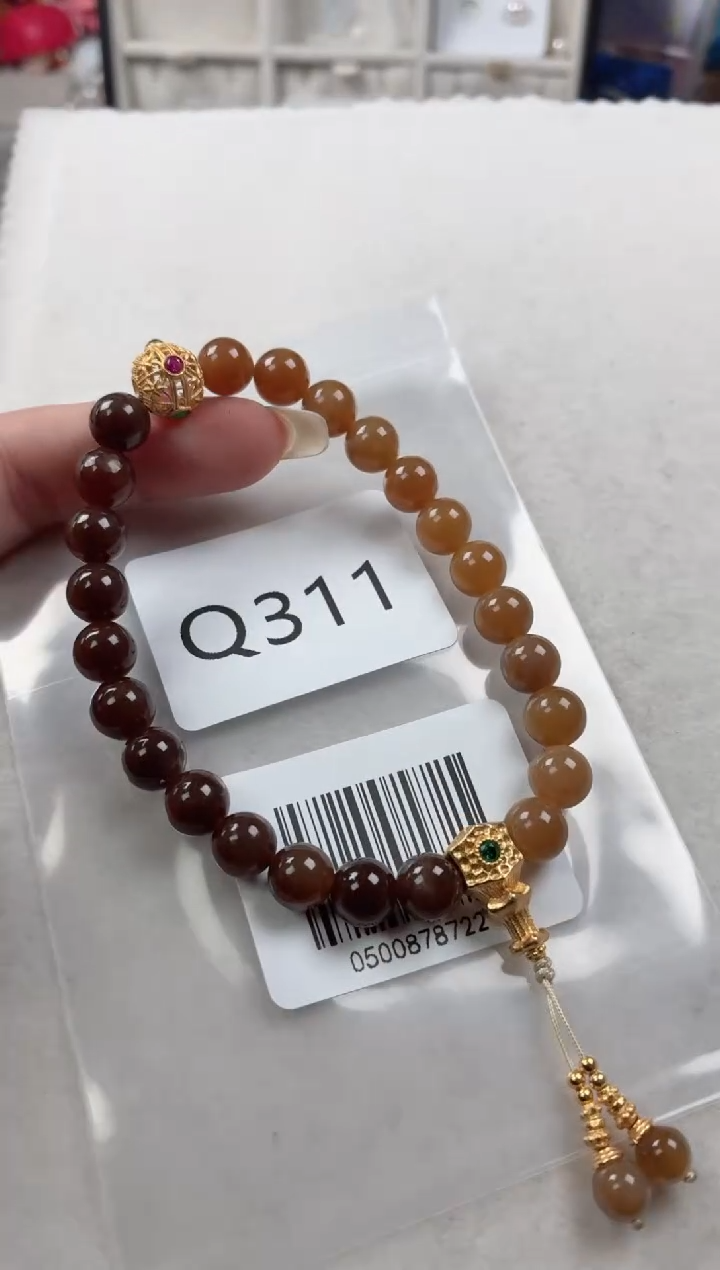 未镶嵌手链和田玉Q311