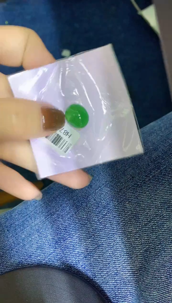颈饰未镶嵌翡翠缅甸天然翡翠A货
