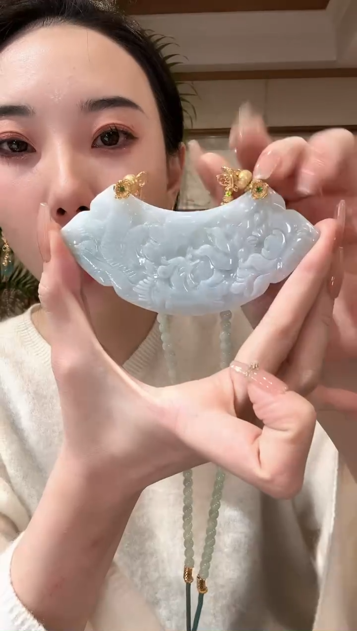 【闪购商品】翡翠颈饰未镶嵌国风