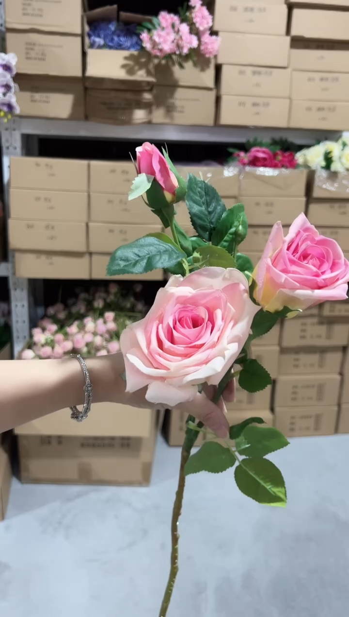 1枝粉色手感保湿可可香