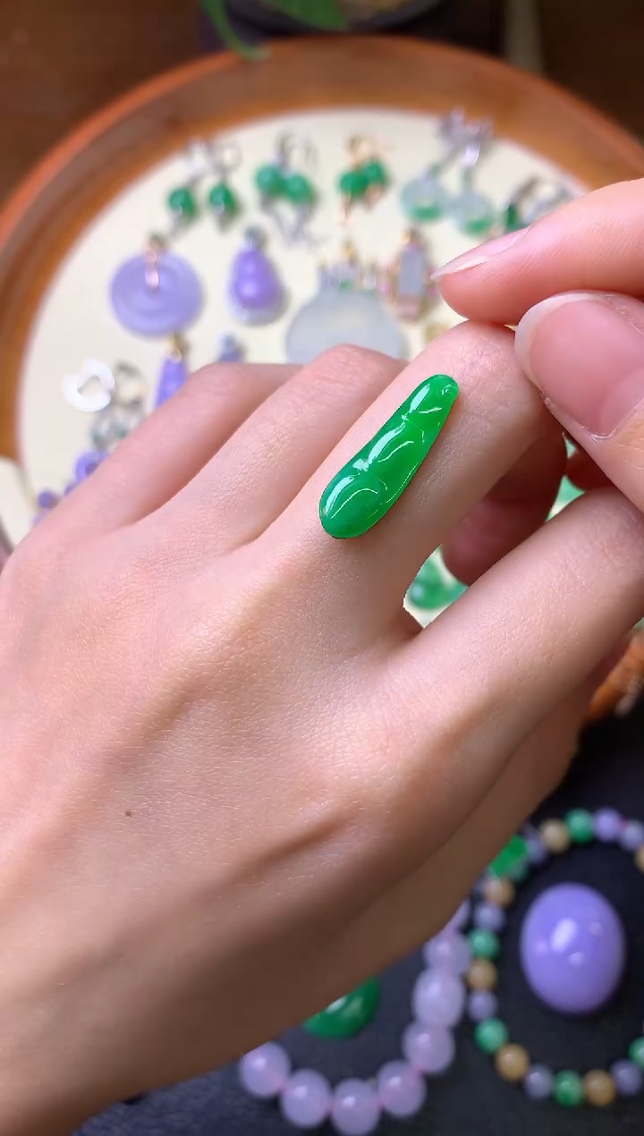 【闪购商品】定制翡翠未镶嵌裸石（镶嵌定制）