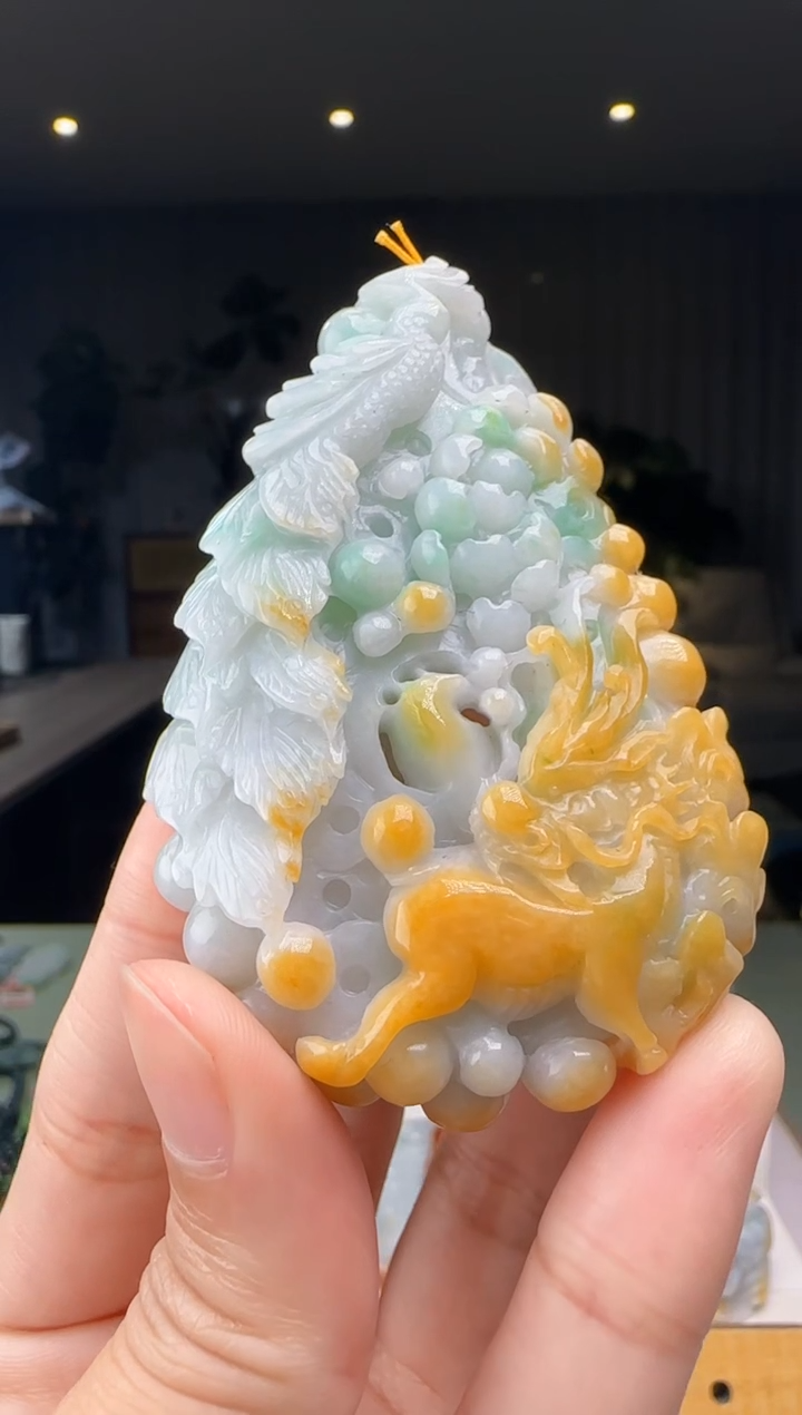 【闪购商品】翡翠吊坠(不含链)未镶嵌XM@@960Q3J147459