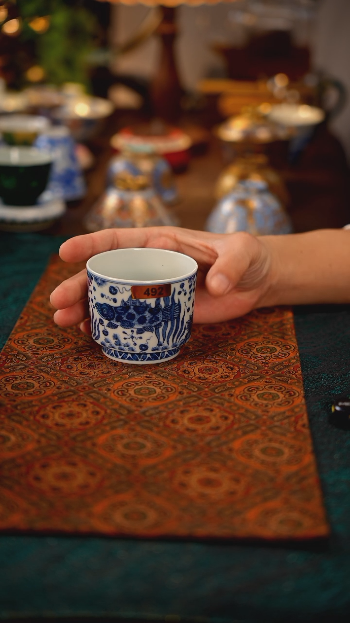 瓷片景德镇窑口茶器492