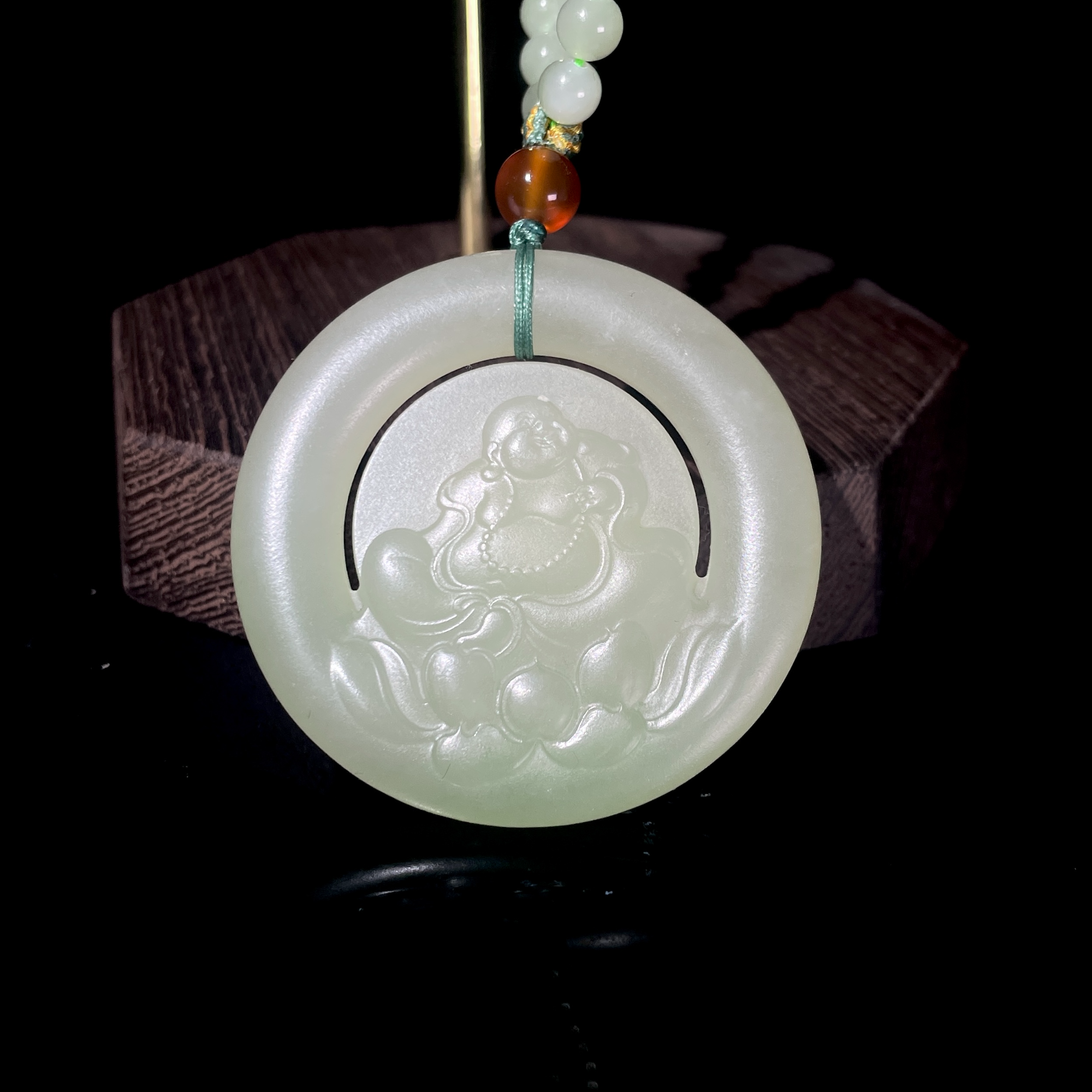 A21-笑口常开 和田玉