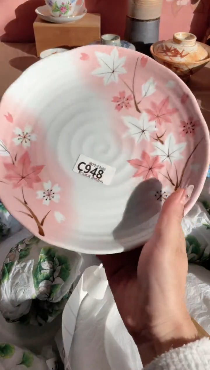 瓷片朱***6瓷器瓷器C948