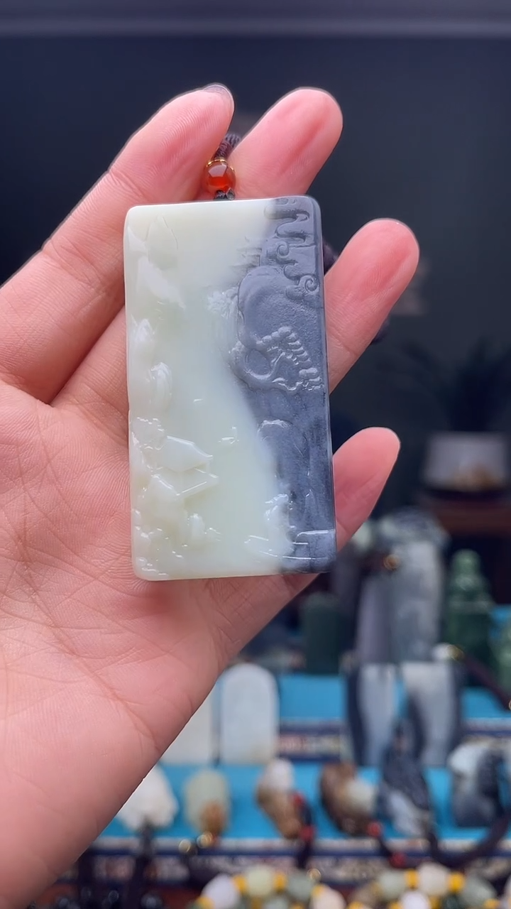 未镶嵌和田玉挂件1