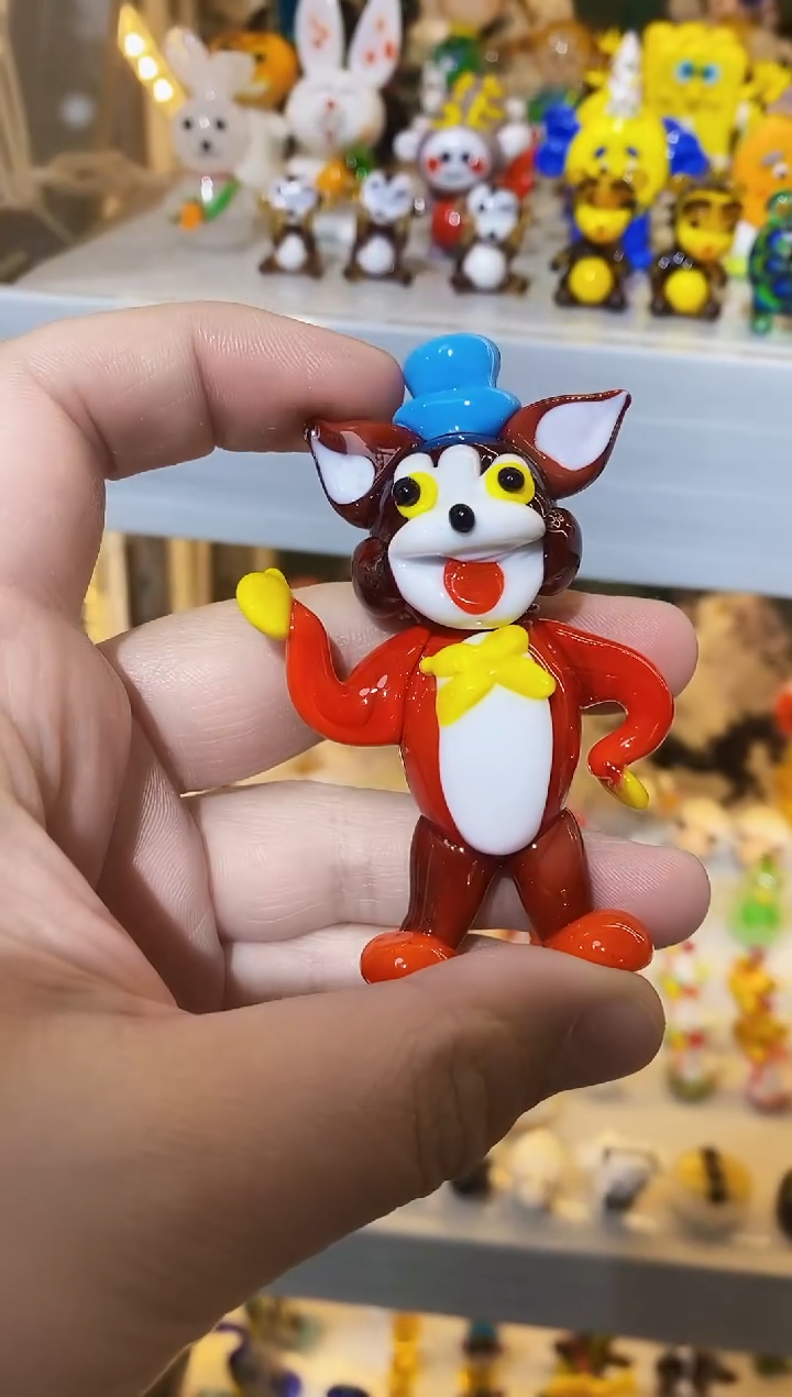 琉璃手工艺品汤姆猫