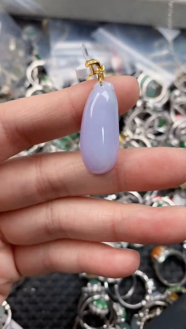 银S925镶嵌戒指翡翠11-11     1