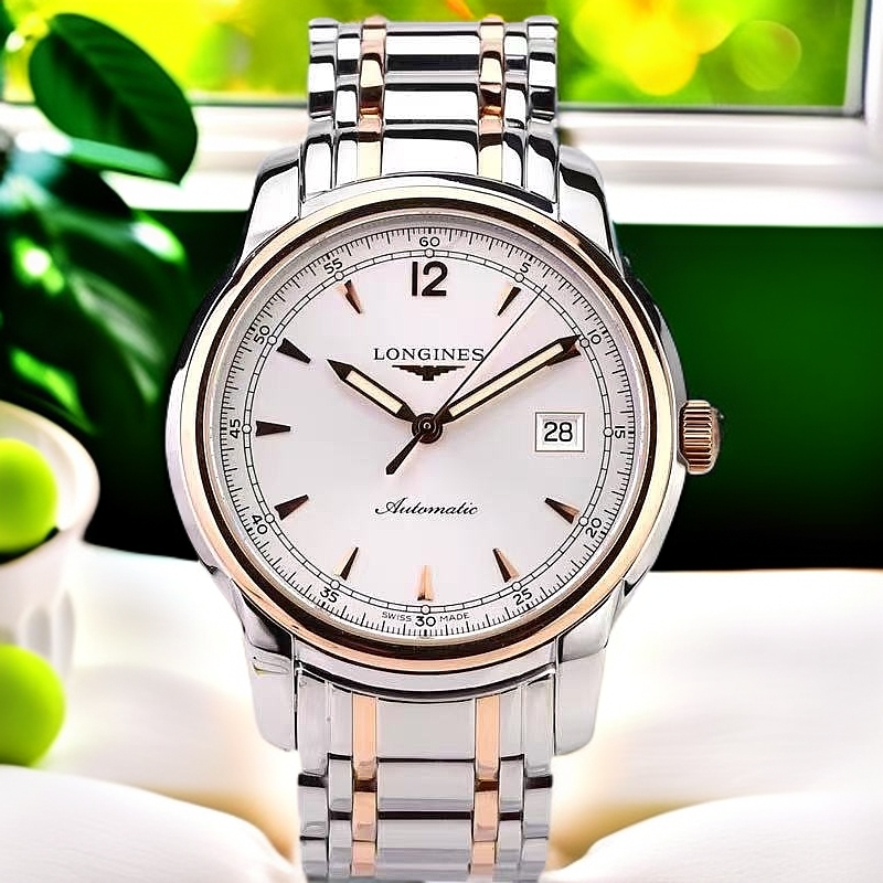 99新 Longines/浪琴 L2.766.5.79.7/索伊米亚766间金/表径41