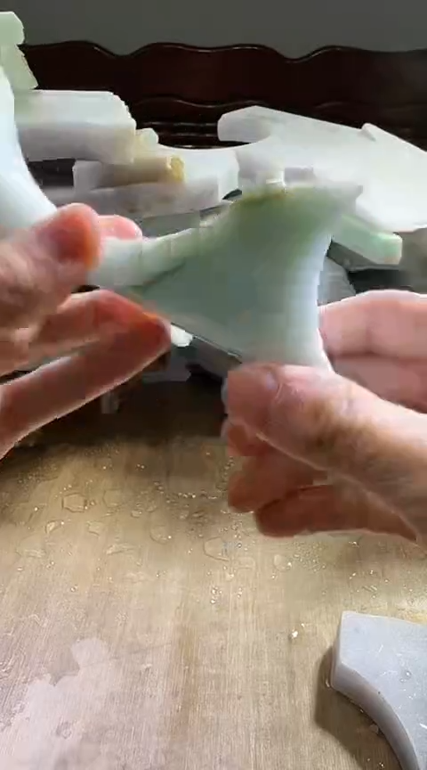 裸石翡翠缅甸翡翠A货花97