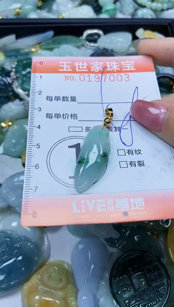 【闪购商品】翡翠颈饰未镶嵌闪购0197003