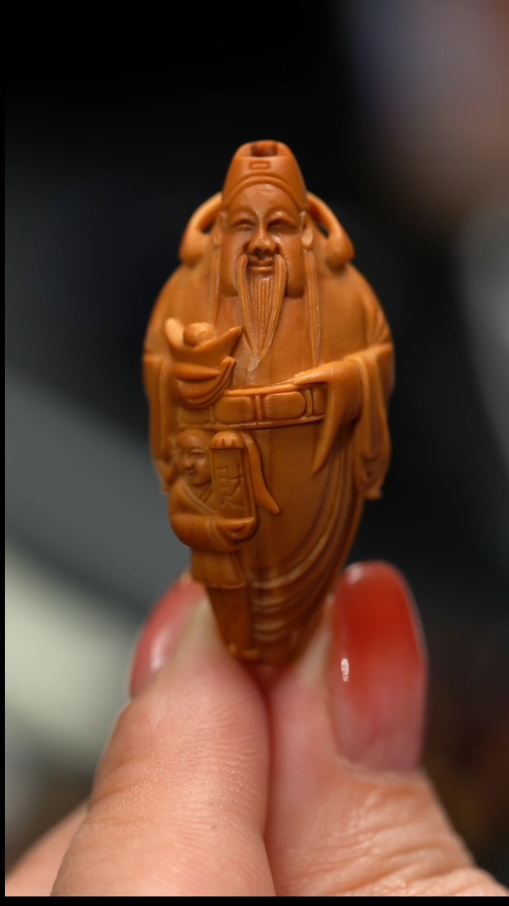 【闪购商品】橄榄核手串/手链财神单颗