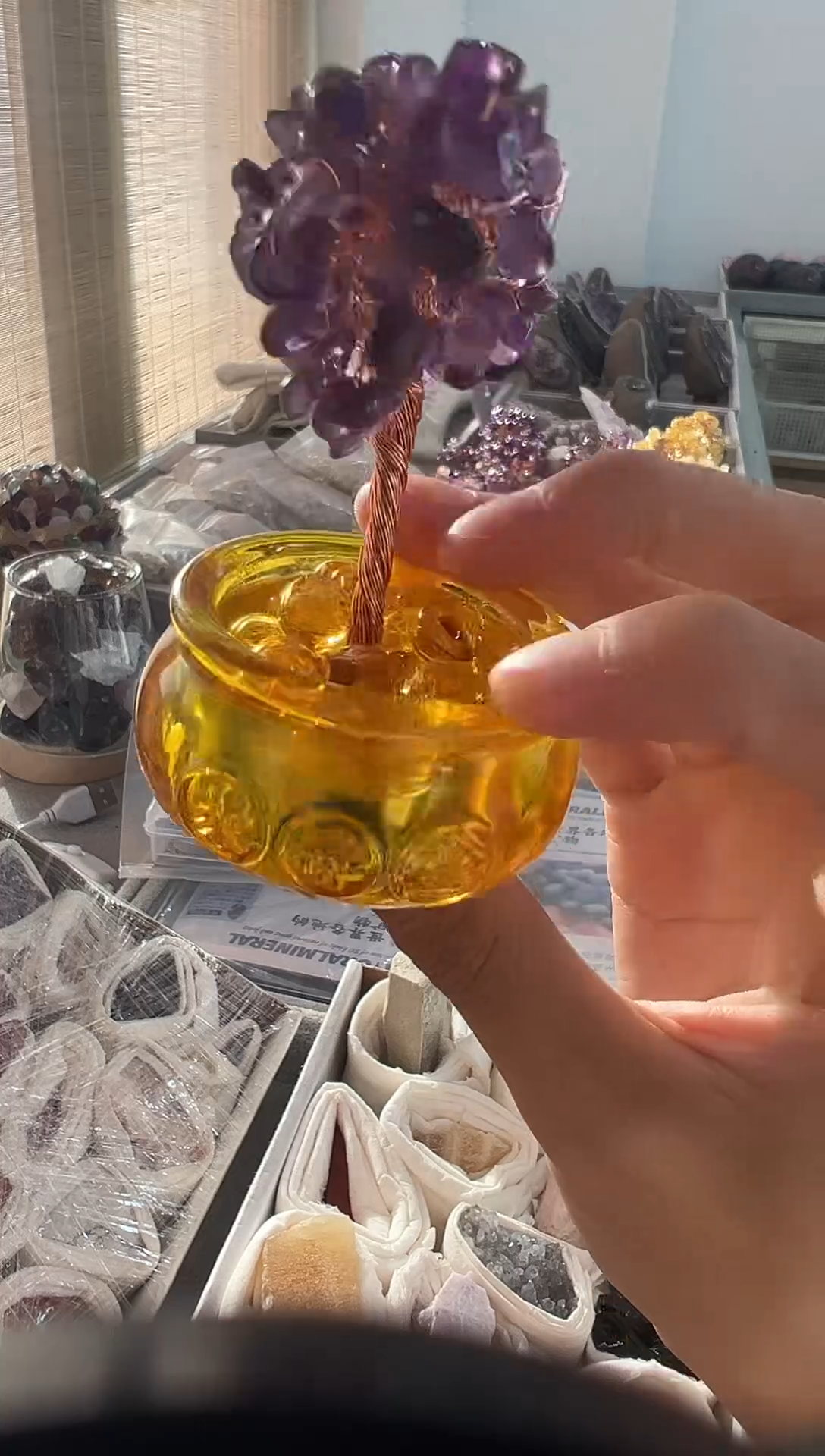 未镶嵌珠宝半成品水晶C1268