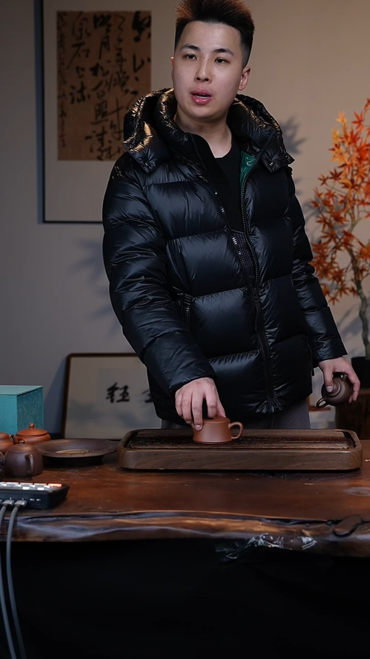 【闪购商品】紫砂茶壶自营红降云柱130cc