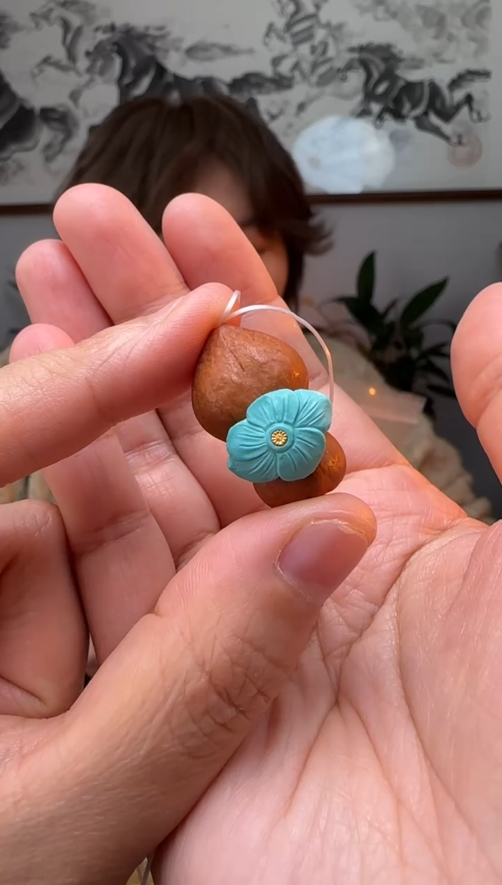 【闪购商品】绿松石卡子未镶嵌时尚百搭A1509