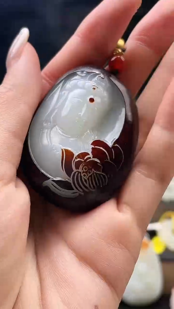 颈饰未镶嵌和田玉QQ12.26多样性拍一发一11