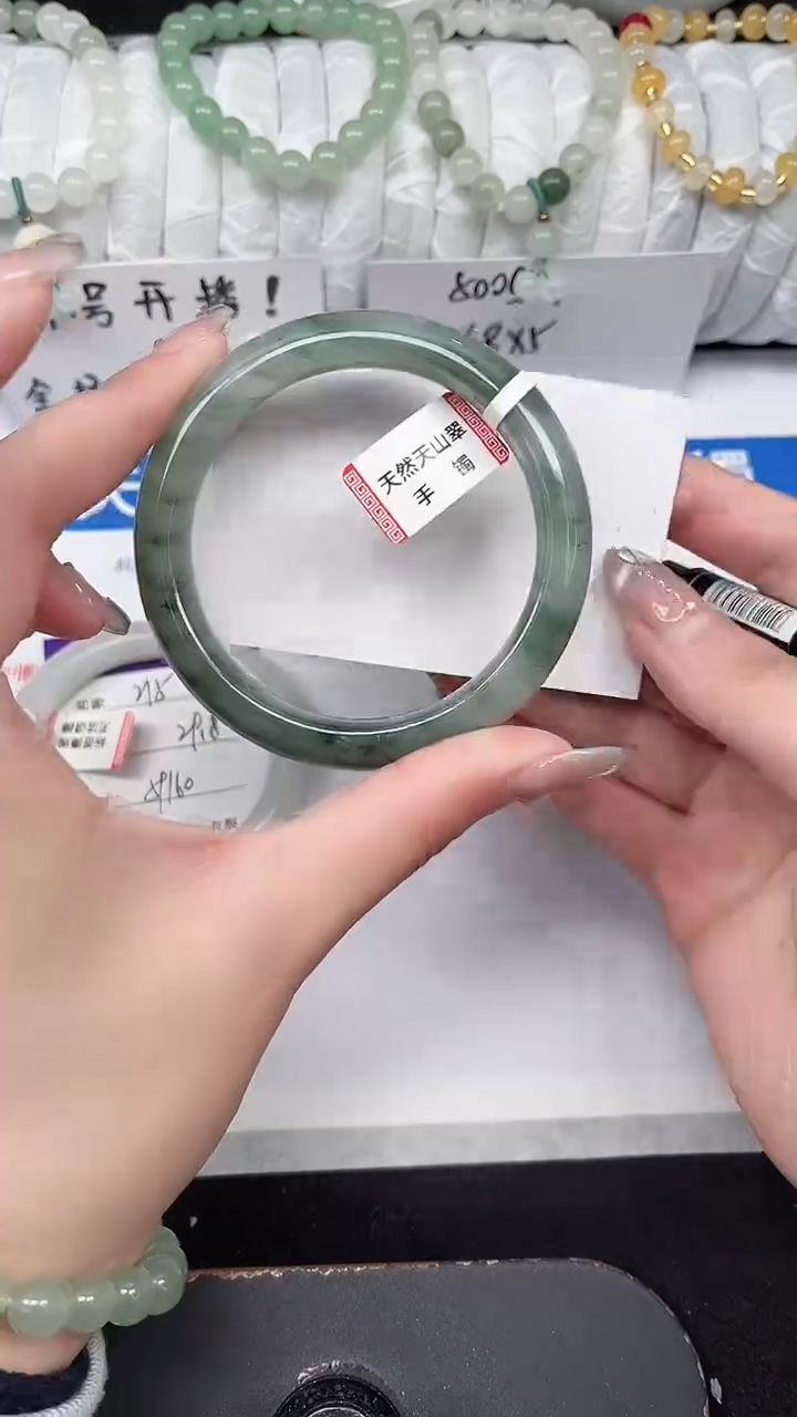 未镶嵌手镯石英质玉216-57/58